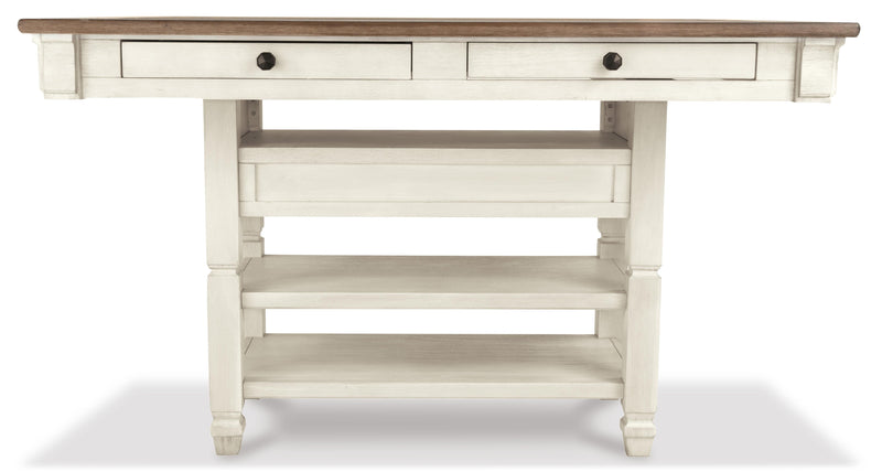 Bolanburg Counter Height Dining Table with 6 Barstools