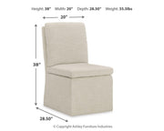 Krystanza Dining Table and 4 Chairs