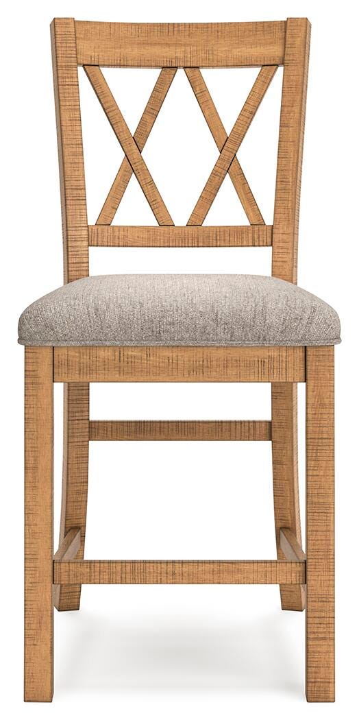 Havonplane Counter Height Extension Dining Table and 6 Barstools