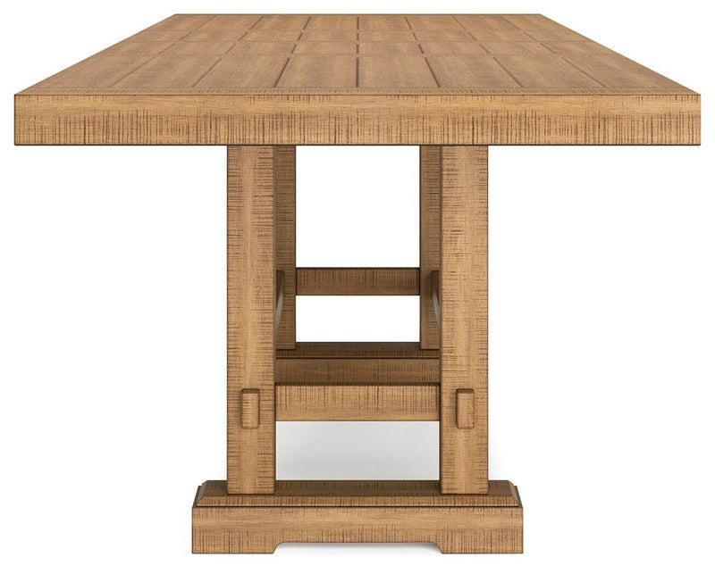 Havonplane Counter Height Dining Table and 8 Barstools