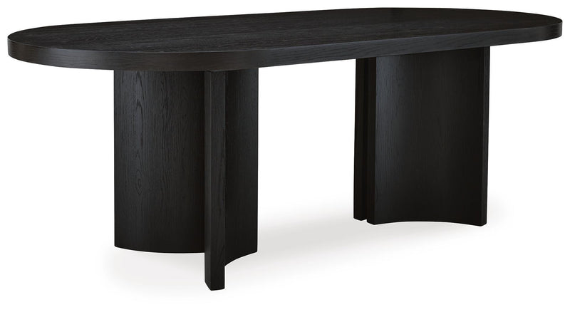 Rowanbeck Dining Table and 4 Chairs