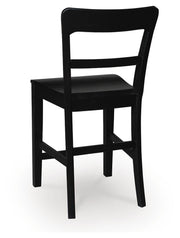Greddinton Counter Height Dining Table and 4 Barstools