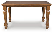 Greddinton Counter Height Dining Table and 4 Barstools