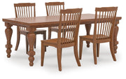 Greddinton Dining Table and 4 Chairs