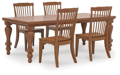 Greddinton Dining Table and 4 Chairs
