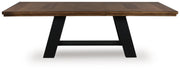 Greddinton Extension Dining Table and 4 Chairs