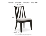 Galliden Dining Table and 6 Chairs