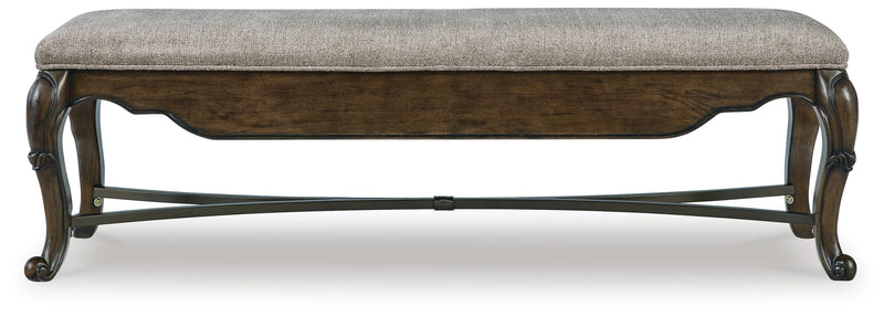 Maylee Dining Table, 2 Chairs and Bench