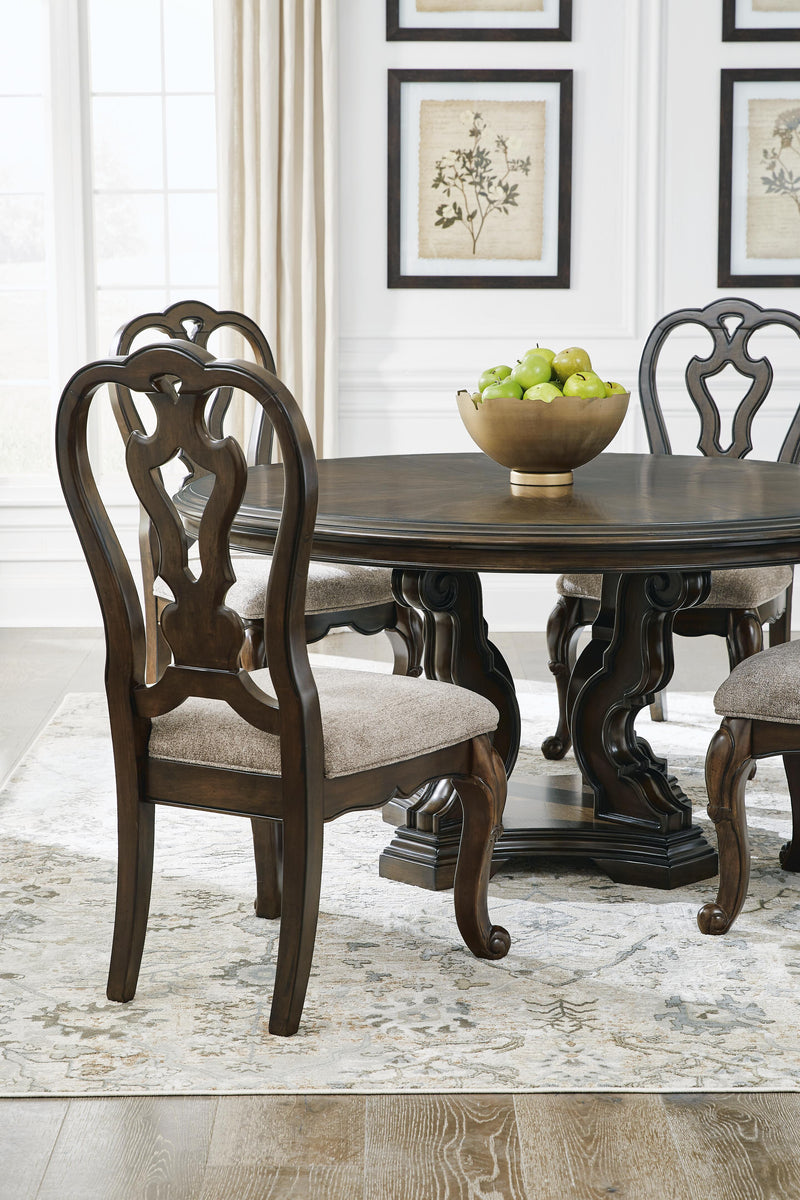 Maylee Dining Table and 4 Chairs
