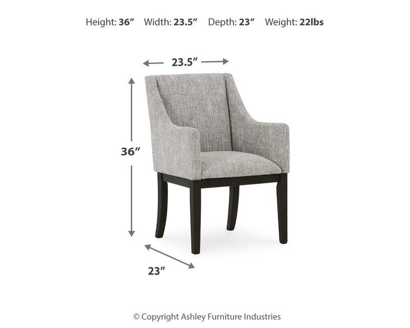 Burkhaus Dining Table and 6 Chairs