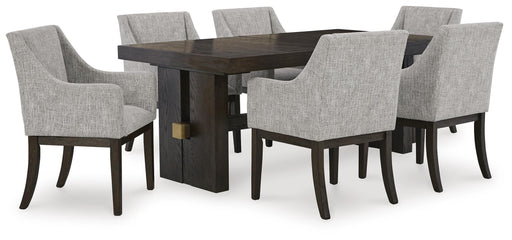 Burkhaus Dining Table and 6 Chairs