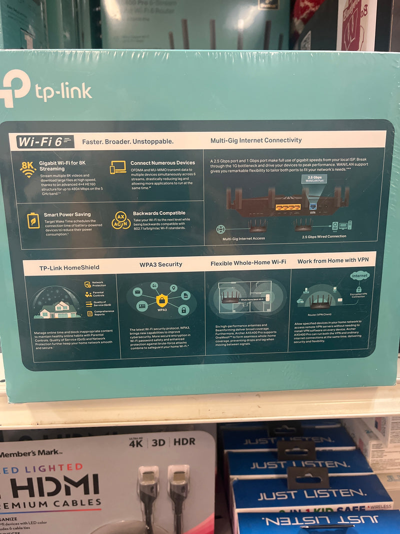 Auction TP LINK ARCHER AX5400