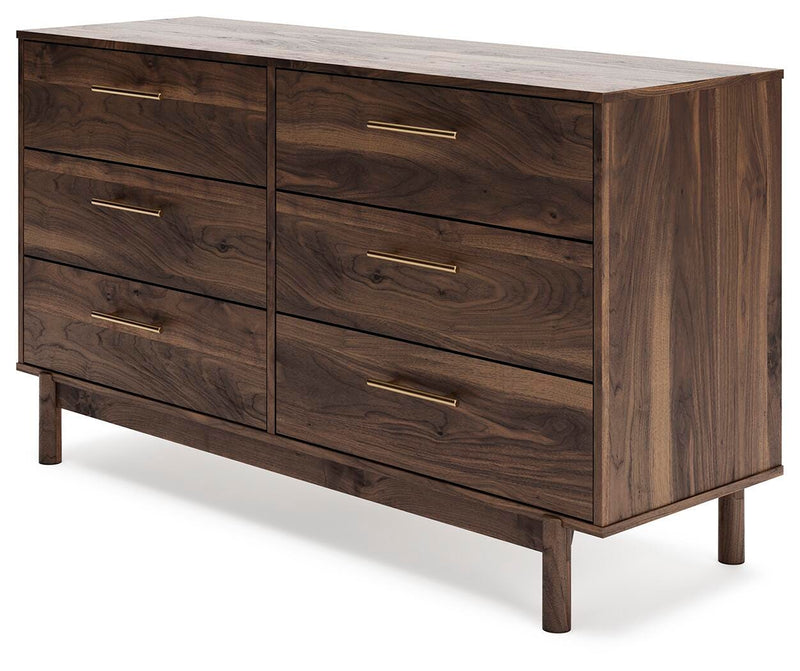 Calverson Queen Panel Platform Bed with Dresser and Nightstand