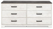 Shawburn Dresser and 2 Nightstands