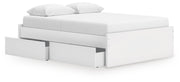 Onita Queen Platform Bed with 1 Side Storage