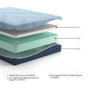 Peak 2.0 10 Memory Foam Twin Mattress