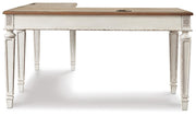 Realyn Home Office Desk and Bookcase