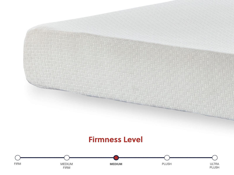 Chime 8 Inch Memory Foam Queen Mattress in a Box