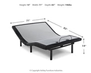 Head-Foot Model Best California King Adjustable Base