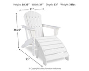 Sundown Treasure Adirondack Chair with End Table