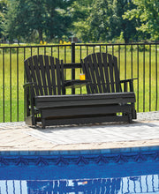 Hyland Wave Outdoor Glider Loveseat