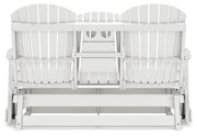 Hyland Wave Outdoor Glider Loveseat