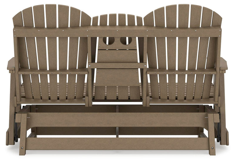 Hyland Wave Outdoor Glider Loveseat