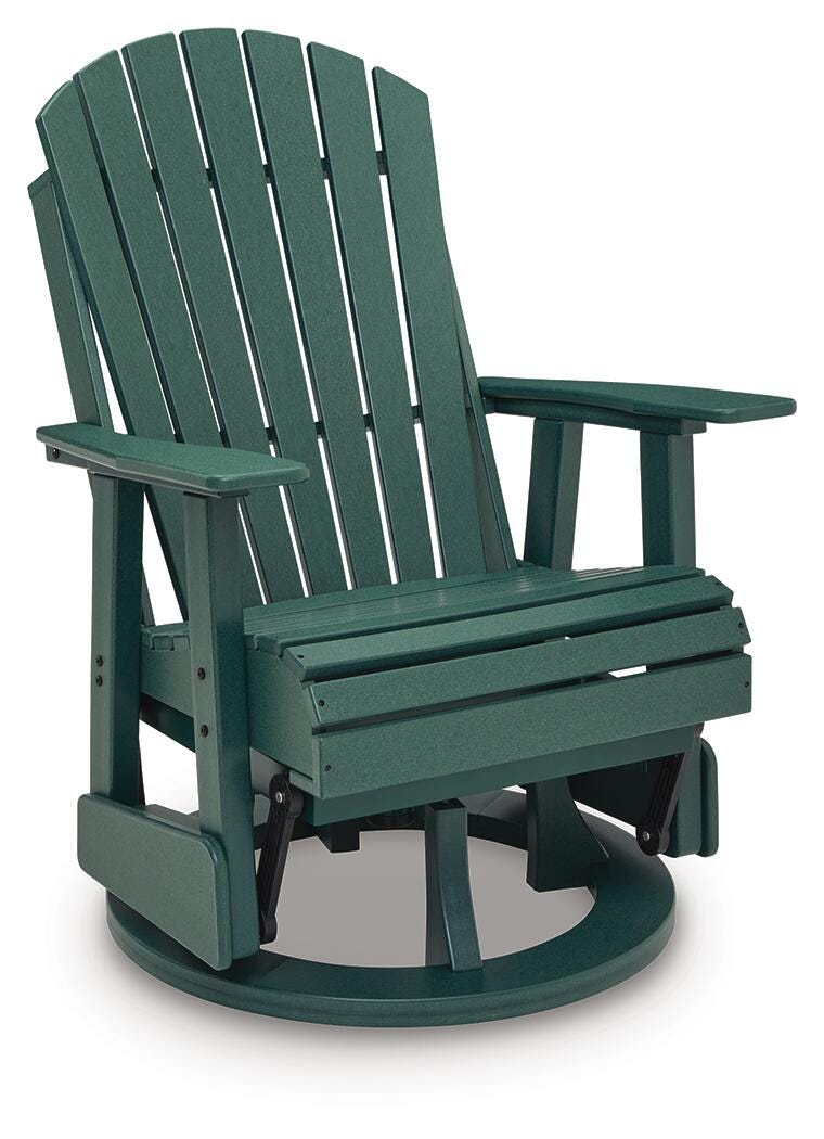 Shell Beach Outdoor Swivel Glider Chair