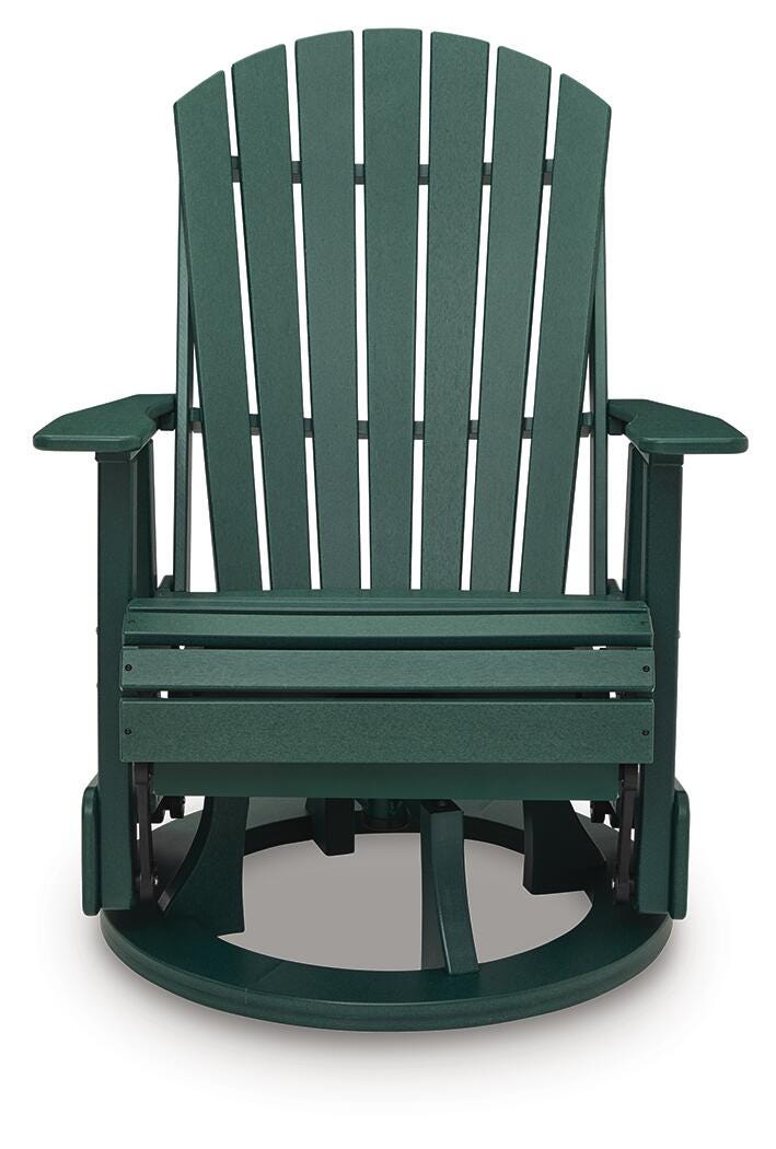 Shell Beach Outdoor Swivel Glider Chair