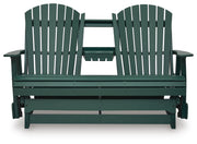 Shell Beach Outdoor Loveseat Glider