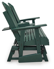 Shell Beach Outdoor Loveseat Glider