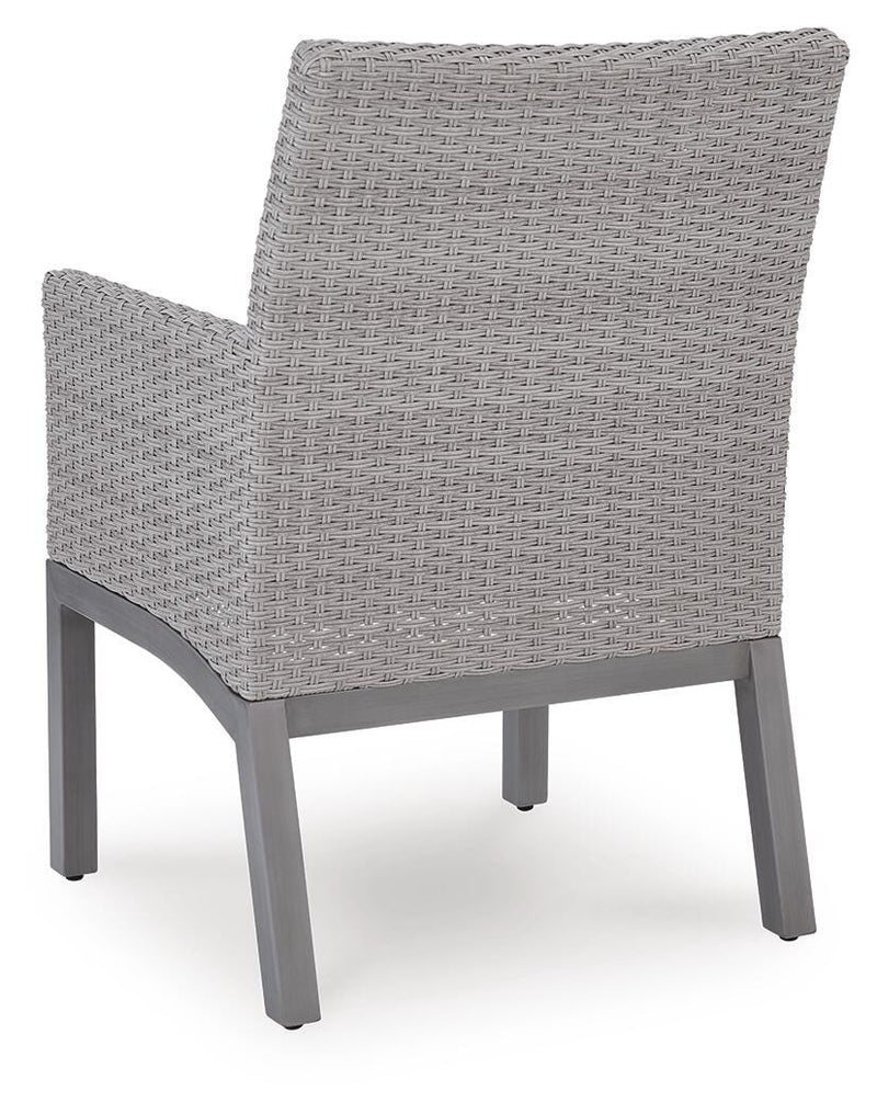 Half Moon Beach Outdoor Arm Chair with Cushion (Set of 2)