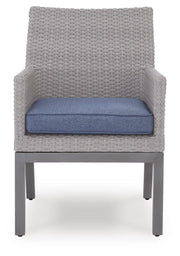 Half Moon Beach Outdoor Arm Chair with Cushion (Set of 2)