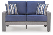 Half Moon Beach Outdoor Loveseat with Cushion