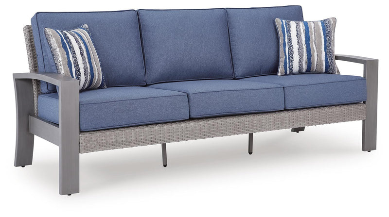 Half Moon Beach Outdoor Sofa with Cushion