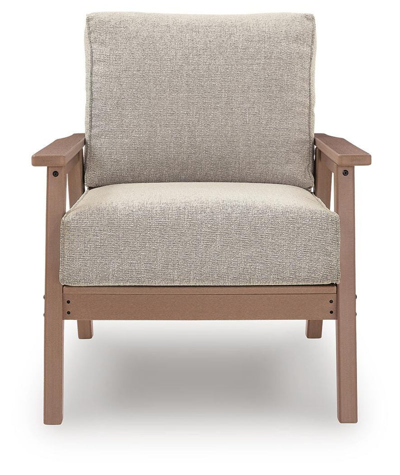 Grover Beach Outdoor Lounge Chair with Cushion (Set of 2)