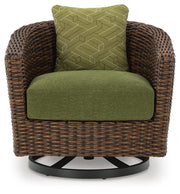 Horizon Hall Outdoor Sofa, 2 Lounge Chairs, Ottoman and Coffee Table