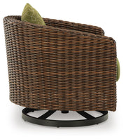 Horizon Hall Outdoor Sofa, 2 Lounge Chairs, Ottoman and Coffee Table