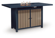 East Beach Outdoor Bar Table with Fire Pit