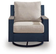 East Beach Outdoor Swivel Glider Chair with Cushion