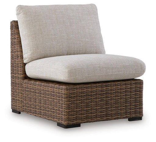 Dolan Creek Outdoor Armless Chair with Cushion