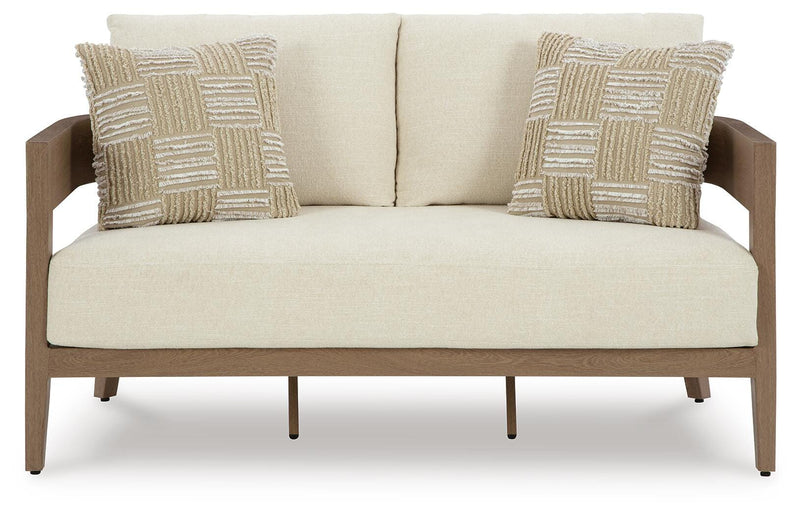Serene Bay Outdoor Loveseat with Cushion