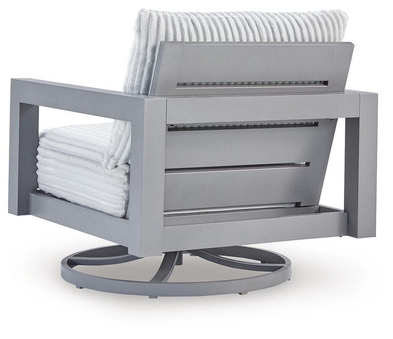 Hurley Park Outdoor Sofa, 2 Lounge Chairs and Coffee Table