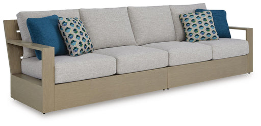 Kimpton Isle Right-Arm Facing/Left-Arm Facing Outdoor Loveseat with Cushion (Set of 2)