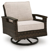 Monterey Point Outdoor Swivel Lounge Chair (Set of 2)