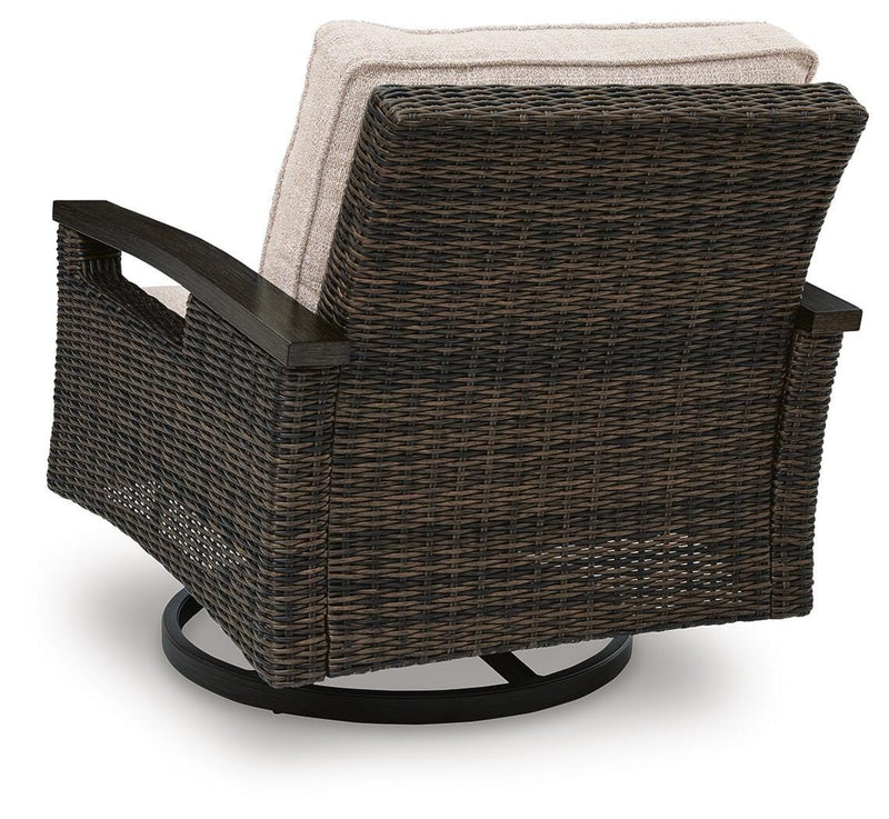 Monterey Point Outdoor Swivel Lounge Chair (Set of 2)