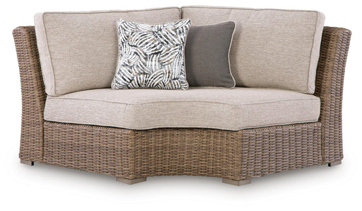 Laguna Heights Outdoor Curved Corner Chair with Cushion