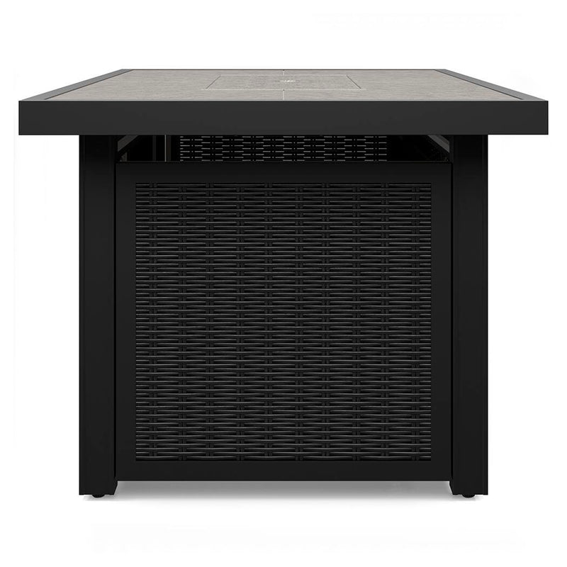 Beachcroft 3-Piece Outdoor Sectional and Fire Pit Table