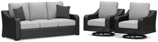 Beachcroft Outdoor Sofa and 2 Lounge Chairs