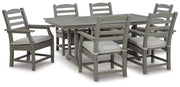 Visola Outdoor Dining Table with 6 Chairs